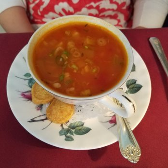 Teaberry's Tea Room - The root vegetable soup, ok not very special - Tea Rooms Near Me - Flemington, New Jersey Teaberry's Tea Room - The root vegetable soup, ok not very special - Tea Rooms Near Me - Flemington, New Jersey
