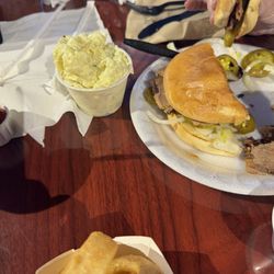 Midway Food Market - Bbq beef sandwich combo