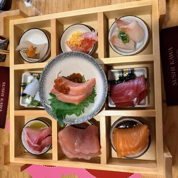 Sushi Kawa - Premium Sashimi Box - Sushi Bars Near Me - Sacramento, California Sushi Kawa - Premium Sashimi Box - Sushi Bars Near Me - Sacramento, California