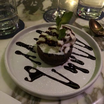 Bubo - Chocolate lava cake with vanilla ice cream - Cocktail Bars Near Me - New York, New York Bubo - Chocolate lava cake with vanilla ice cream - Cocktail Bars Near Me - New York, New York