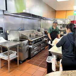Los Altos Taqueria Mexican - Kitchen area