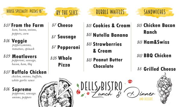 Menu photo 1 Dells Bistro Wisconsin Dells, WI
