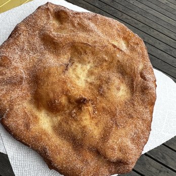 Klondike Doughboy - A little overdone and only sugared on 1 side - Desserts Near Me - Skagway, Alaska