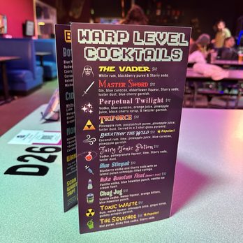 Insert Coin - Love the themed cocktails! - Bars Near Me - Olympia, Washington