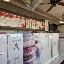 K-May Donuts and Bagels - Inside the front