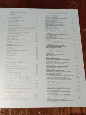 Menu photo 4 Kai Sushi Henderson, NV Menu photo 4 Kai Sushi Henderson, NV
