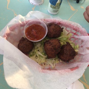 Tide Tables - Conch Fritters - Seafood Near Me - Cortez, Florida