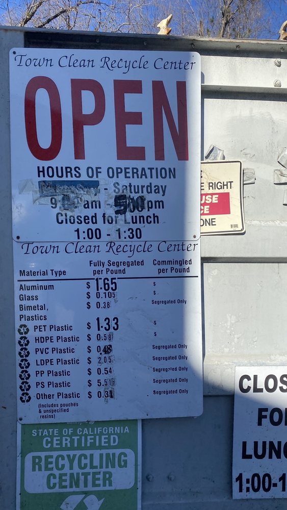 TOWN CLEAN RECYCLE CENTER Updated September 2024 12 Reviews 575 S