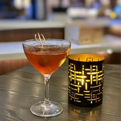Gordon Ramsay Hell's Kitchen - Paper Tiger - old forester 100 proof rye,lo-fi aperitifs gentian amaro,avua amburana cachaca,palo cortado sherry,chocolate bitters - good