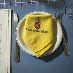 Casa do Bacalhau - Place setting