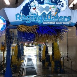 Photo of Raging Waters Car Wash - Fredericksburg, VA, US. Come on in!