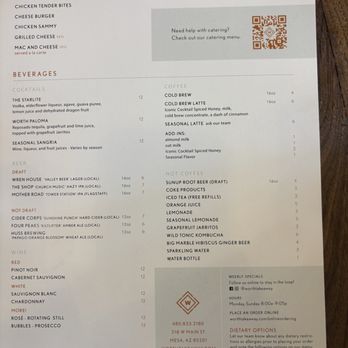 Worth Takeaway - Menu - Breakfast & Brunch Near Me - Mesa, Arizona