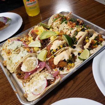 Tipsy Putt - All the tacos! (But we inhaled our fave Chicken Masala BEFORE we could take pics!) - Pubs Near Me - Sunnyvale, California Tipsy Putt - All the tacos! (But we inhaled our fave Chicken Masala BEFORE we could take pics!) - Pubs Near Me - Sunnyvale, California