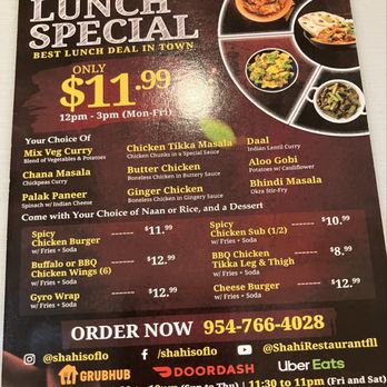 Shahi Restaurant - Regular lunch specials - Halal Near Me - Lauderhill, Florida Shahi Restaurant - Regular lunch specials - Halal Near Me - Lauderhill, Florida