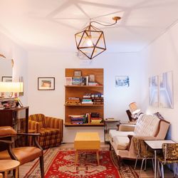Durand Coffee - Such a lovely reading room in the back of the shop to enjoy your coffee