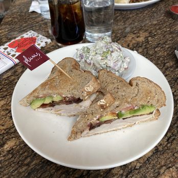Plums Cafe - Turkey with avocado and bacon. - Breakfast & Brunch Near Me - Costa Mesa, California