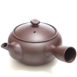 The Fragrant Leaf - purple mud teapot