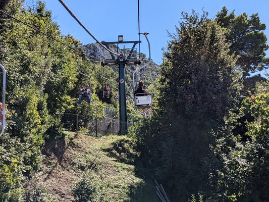 Monte Solaro Chair Lift by null