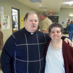 Lindenwood Drug - This is Mary D'Amico and my brother Father Frank who would be picking up meds for me.