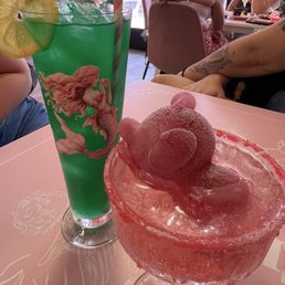 Rose bear champagne Rose bear champagne