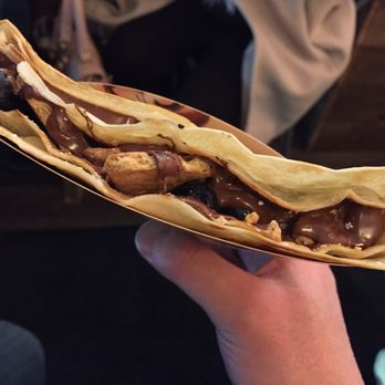 Muncheez - Crepe with nutella, graham cracker, blueberries - Creperies Near Me - North York, Ontario