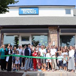 Sutton Total Tennis - Grand opening ribbon cutting!