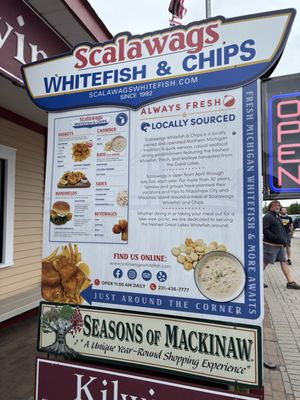 Scalawags Whitefish & Chips by null