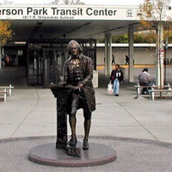 CTA - O'Hare - Jefferson Park Blue Line major hub and former start and end of the Blue Line - Metro Stations Near Me - Chicago, Illinois