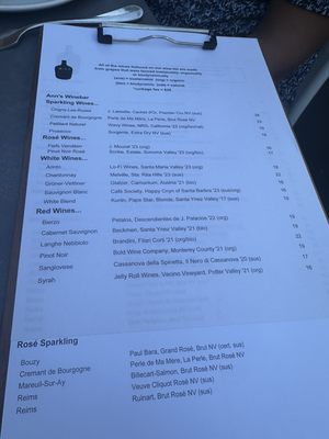 Menu photo 3 The Wine Bar Hollywood, CA