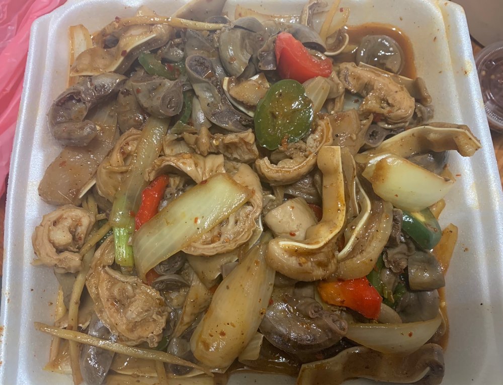 Food from Malis Restaurant