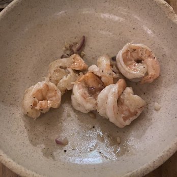 La Rustica Mita - Overcooked side of shrimp for pasta - Pizza Near Me - Punta de Mita, NAY