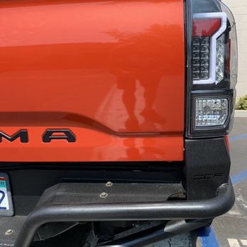 Auto Perfection Group - Repaired metal bumper as well as replaced taillight - Body Shops Near Me - Glendale, California