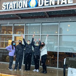 Exterior outside entrance of Station Dental Highlands Ranch - Front Door at Highlands Ranch Dentist Office - Highlands Ranch, Colorado Exterior outside entrance of Station Dental Highlands Ranch - Front Door at Highlands Ranch Dentist Office - Highlands Ranch, Colorado