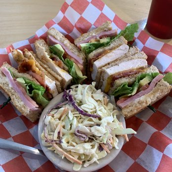 Jocy's Restaurant - Grilled chicken club with coleslaw - Burgers Near Me - Princeton, Texas