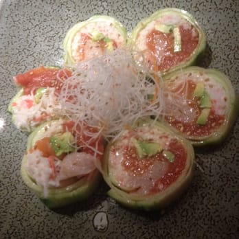 Sushi Lounge Encinitas - Wrapped in cucumber! Mmm - Sushi Bars Near Me - Encinitas, California