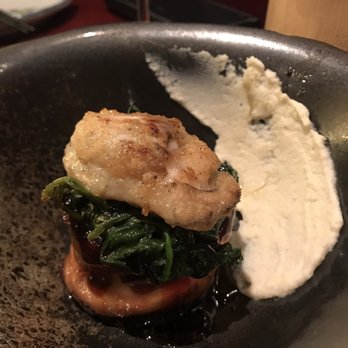 Miyake - Pork belly with fried oyster on top - Japanese Near Me - Portland, Maine