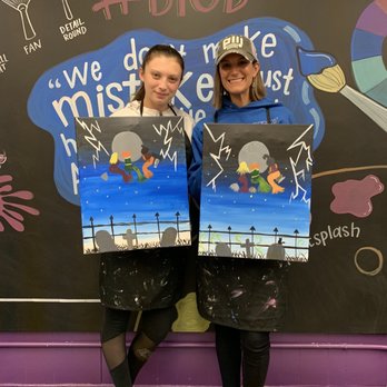 Painting at Splash - Great Sunday Funday! - Paint & Sip Near Me - New Bedford, Massachusetts