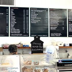 Marge's Deli - Board menu