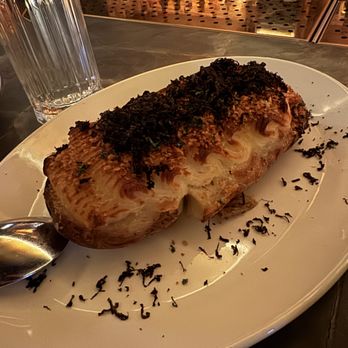 The Alston - Truffle Baked Potato - Steakhouses Near Me - Chicago, Illinois The Alston - Truffle Baked Potato - Steakhouses Near Me - Chicago, Illinois
