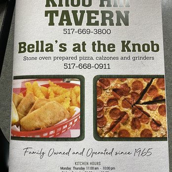 Knob Hill Tavern - Menu - Bars Near Me - Dewitt, Michigan Knob Hill Tavern - Menu - Bars Near Me - Dewitt, Michigan