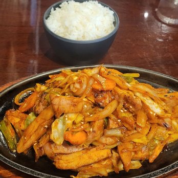 Hansang Korean Restaurant - Spicy BBQ chicken dish - Korean Near Me - Virginia Beach, Virginia Hansang Korean Restaurant - Spicy BBQ chicken dish - Korean Near Me - Virginia Beach, Virginia