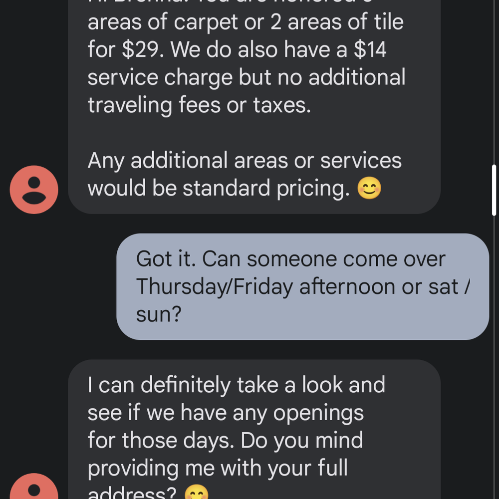 Coconut Cleaning - Texts confirming pricing. - Carpet Cleaning Near Me - Chandler, Arizona Coconut Cleaning - Texts confirming pricing. - Carpet Cleaning Near Me - Chandler, Arizona