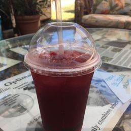 My hibiscus tea was very refreshing My hibiscus tea was very refreshing