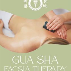 Great Wall Chinese Medicine Acupuncture - GuaSha Facsia Therapy is a scraping technique using tools to scrape over the skin, with lotion or oil, to help release fascia and soft tissu