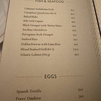 Gambrinus - Seafood menu - Seafood Near Me - Lisbon, 11
