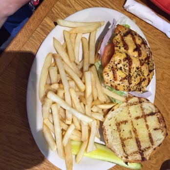 Shells Seafood - Salmon Sandwich with yummy fries! - Seafood Near Me - St. Pete Beach, Florida Shells Seafood - Salmon Sandwich with yummy fries! - Seafood Near Me - St. Pete Beach, Florida