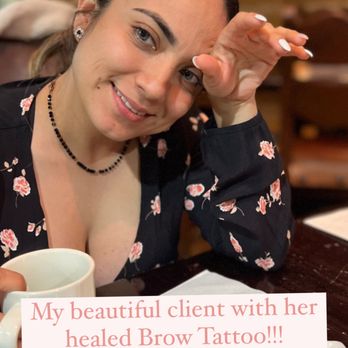 Brows By Chenny - Healed brow tattoo!!! - Permanent Makeup Near Me - Orange , California