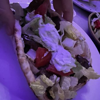 Santorini by Georgios - Lamb Gyro Pita - Greek Near Me - Miami Beach, Florida Santorini by Georgios - Lamb Gyro Pita - Greek Near Me - Miami Beach, Florida