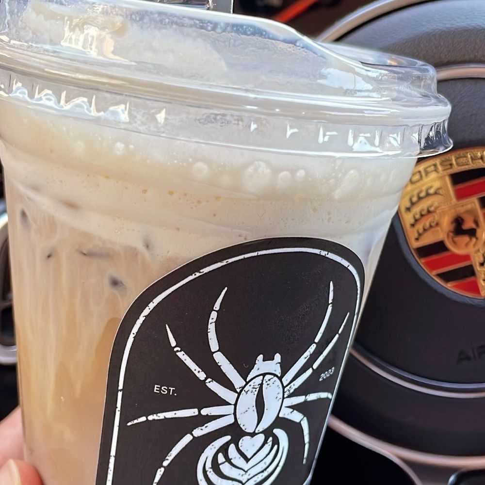 Scr3am & Sugar Coffee - You can see the vibrant purple house made ube syrup better outside in the sun - Coffee & Tea Near Me - Denver, Colorado Scr3am & Sugar Coffee - You can see the vibrant purple house made ube syrup better outside in the sun - Coffee & Tea Near Me - Denver, Colorado