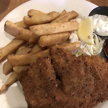Restaurant 604 - Fish and chips. REALLLLLLLLY yummy. Loved the batter, much different than most fish and chips I've had before. - Breakfast & Brunch Near Me - Honolulu, Hawaii